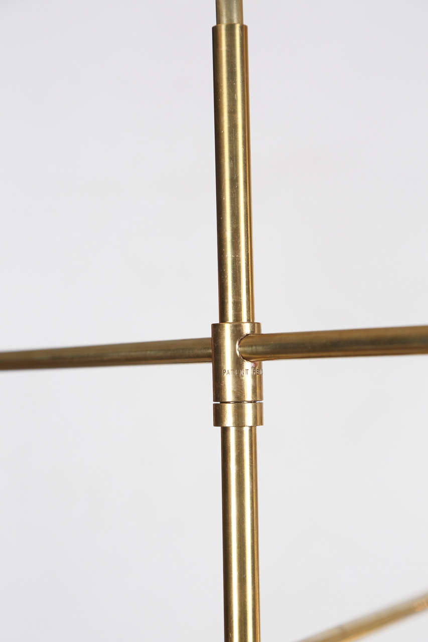 Atomium Brass Pendant For Sale 2