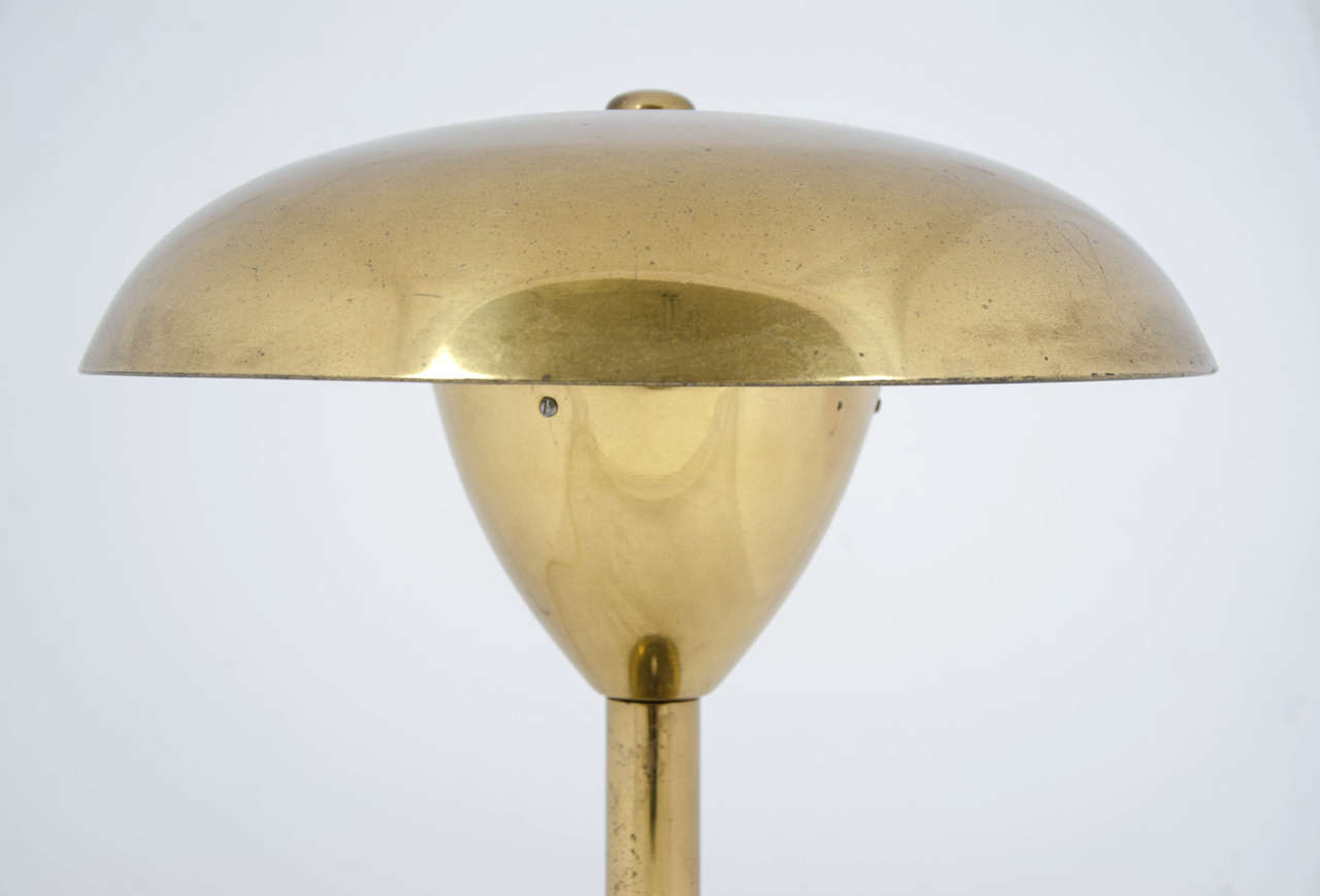 Mid-Century Modern Italian Brass Lamp