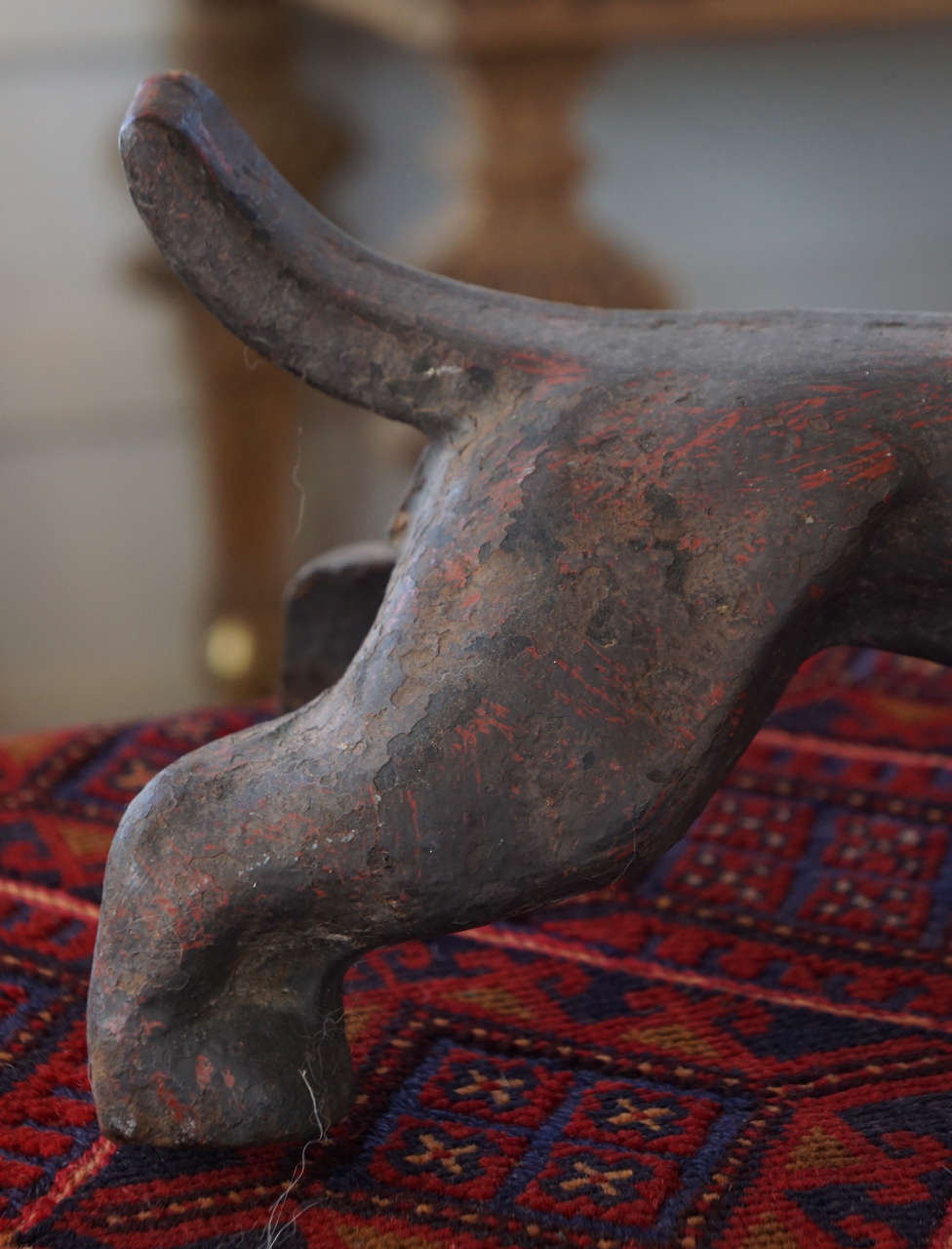 Pair of American Cast Iron Dachshund Boot Scrapes 3