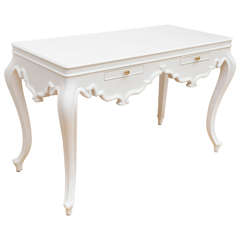 Italian Lacquered Partners Desk