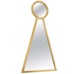 Amazing Brass Keyhole Mirror