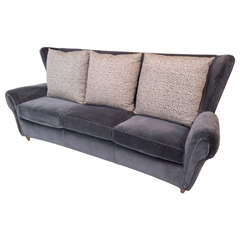 Italian Wingback Sofa 9