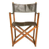 Mogens Koch Folding Chair In Rosewood & Leather