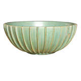 LARGE BOWL BY ARNE BANG , DENMARK 1930