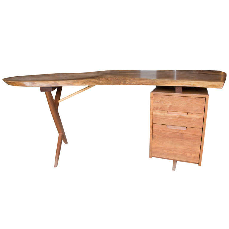 George Nakashima Cross-legged Desk Usa , 1976
