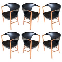 A Set Of 6 Jacob Kjaer Chairs , Denmark