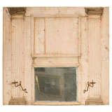 A Large Swedish Wall Panel & Mirror