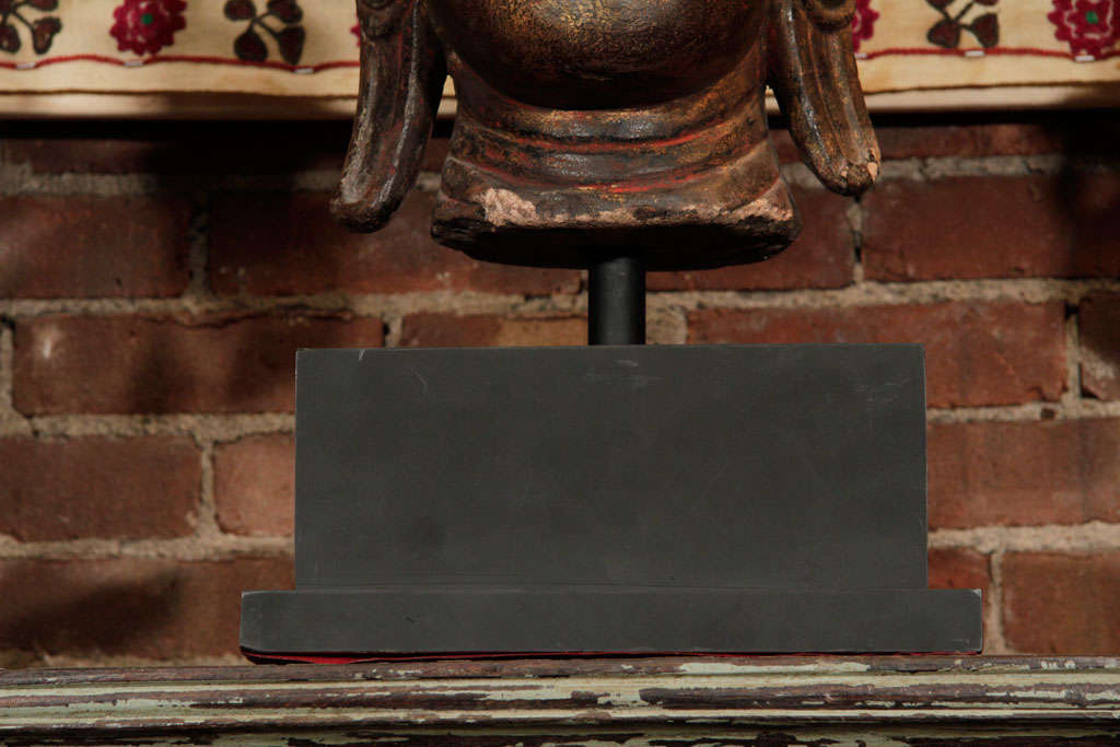 Stone Buddha Head