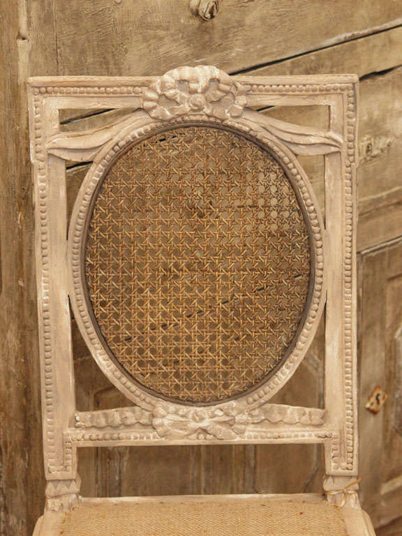 French 19th c. Painted Louis XVI Chair