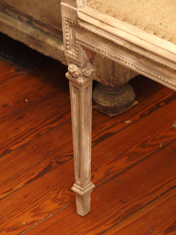 19th c. Painted Louis XVI Chair 4