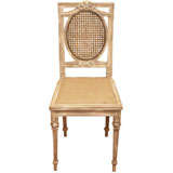 19th c. Painted Louis XVI Chair