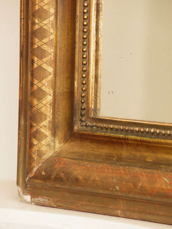 Magnificent 19th c. French Louis Philippe Mirror (4 ft. 9 in.) 3