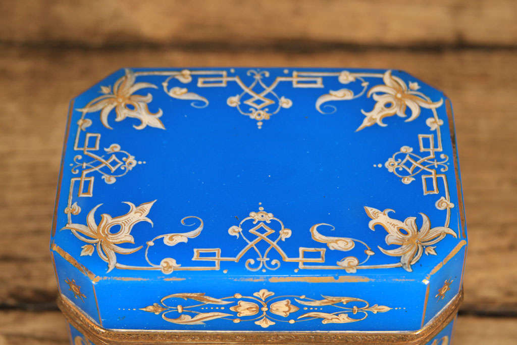 French 19th Century Opaline Box