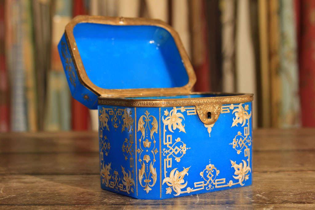 19th Century Opaline Box 1