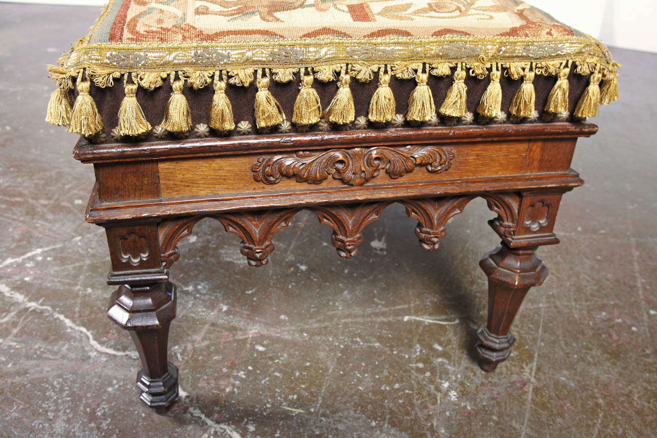 tapestry bench