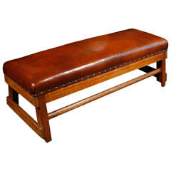 English Gym Horse as Bench, Circa 1900