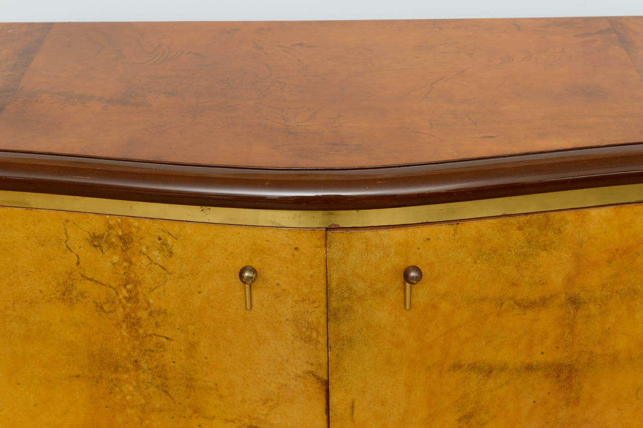 Rare Goatskin Chest of Drawers by Luciano Frigerio 3
