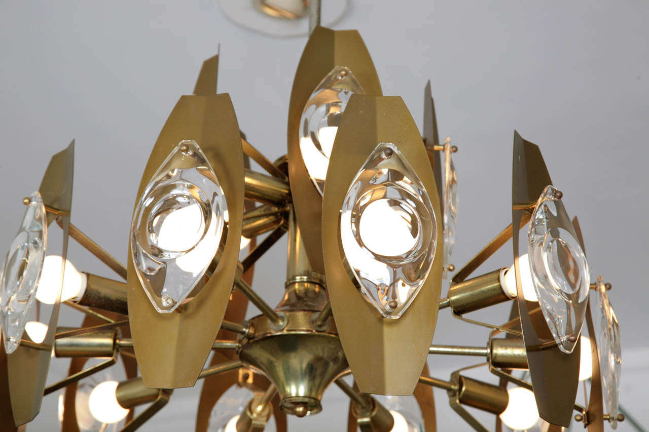 Gaetano Sciolari Chandelier In Excellent Condition For Sale In London, GB