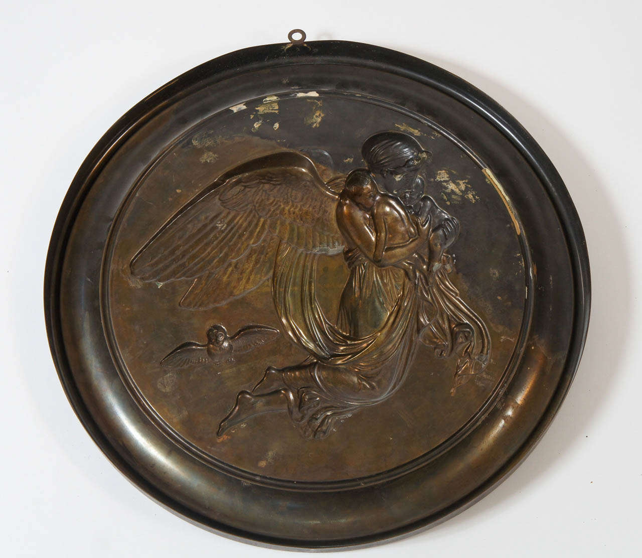 Brass Thorvaldsen Neoclassical Roundels - Denmark, c. 1825 For Sale