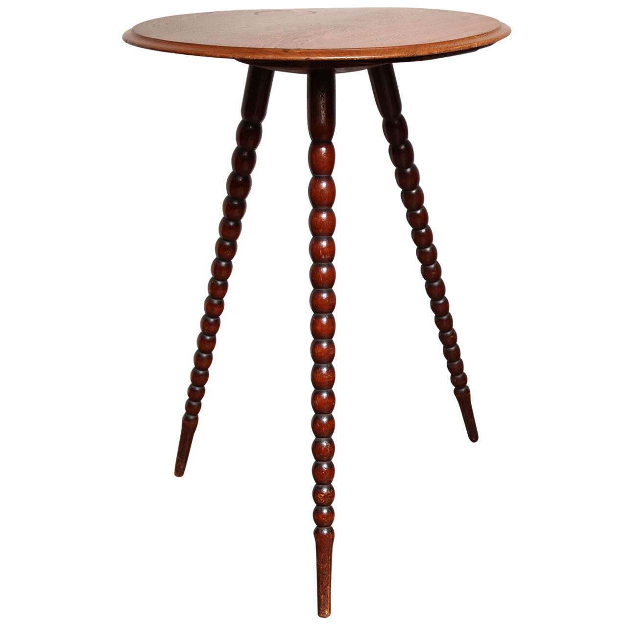 Three Leg Bobbin Table at 1stDibs three leg table, three leg side