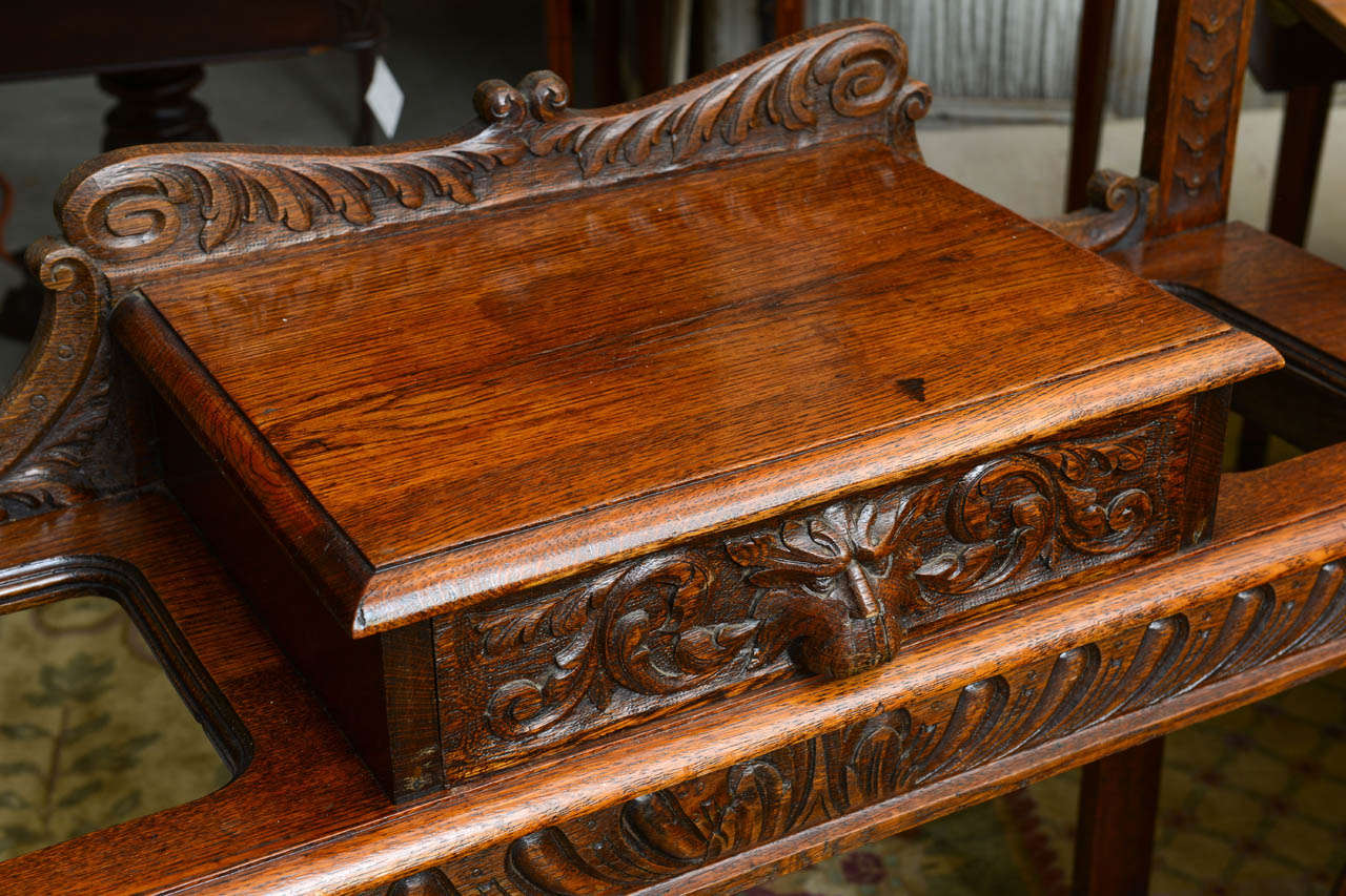 19th Century French Carved Hall Stand 3