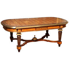 A Rectangular French Louis XVI Style Coffee Table