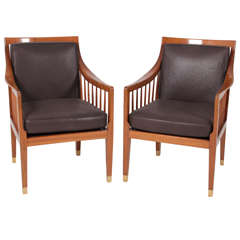 Pair Peter Hvidt 
Orla Molgaard Nielsen Armchairs