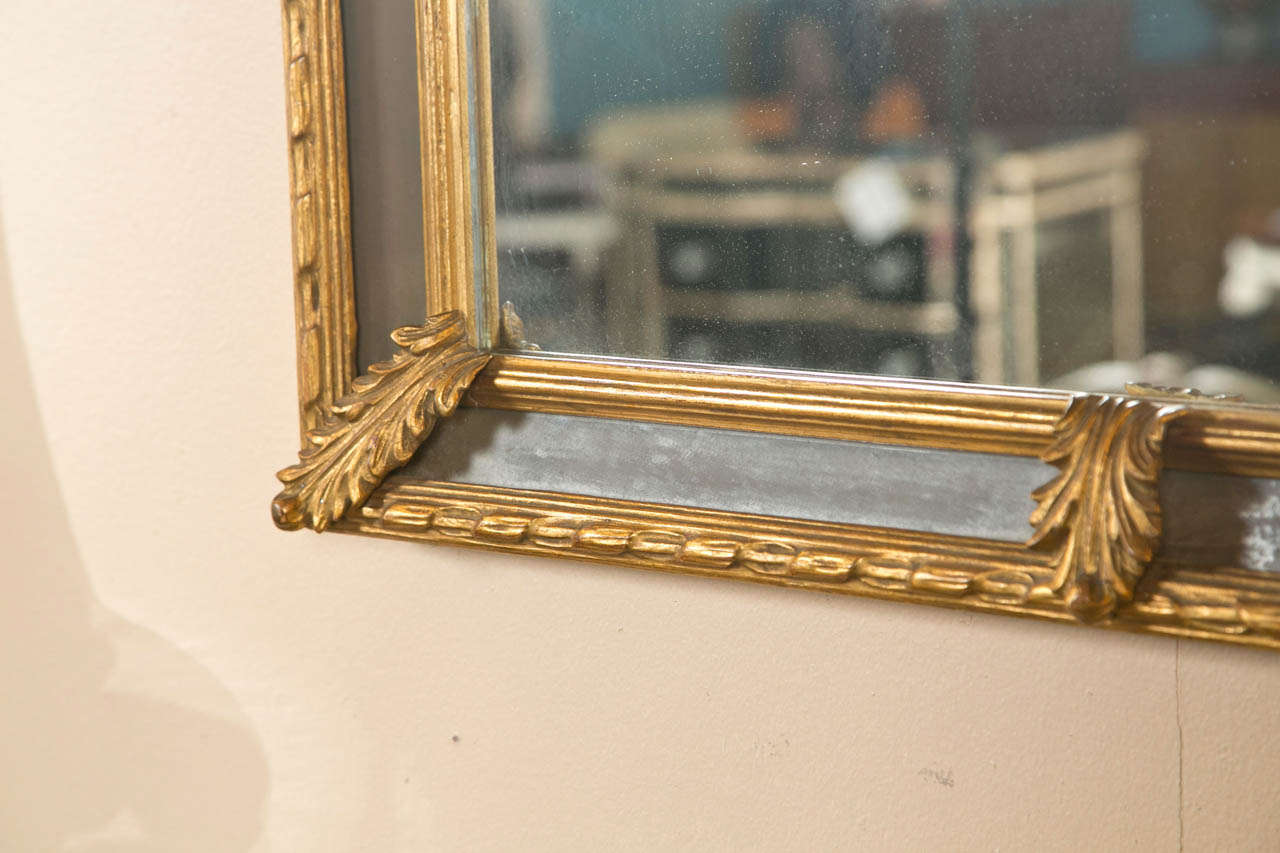 Mid-20th Century French Classical Style Gilded Mirror