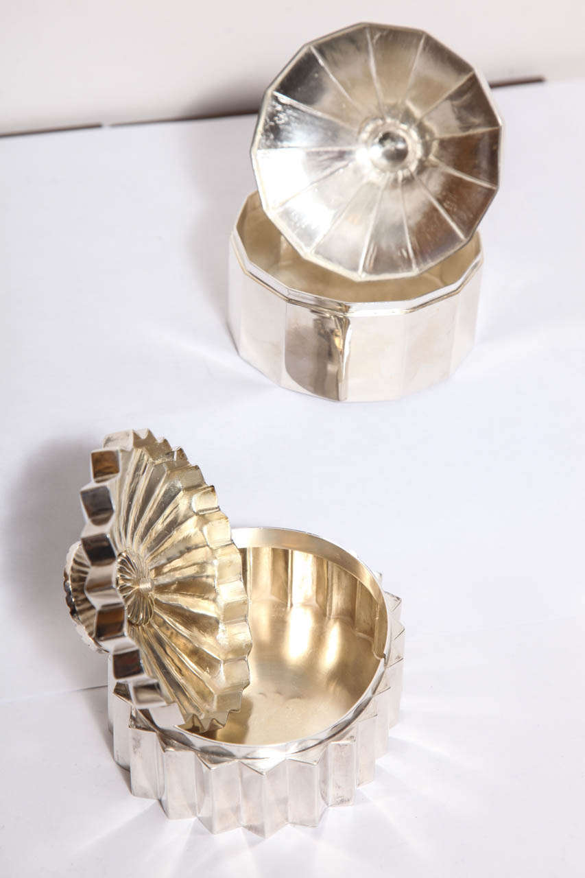 William Seitz Group of Sterling Silver Boxes 1