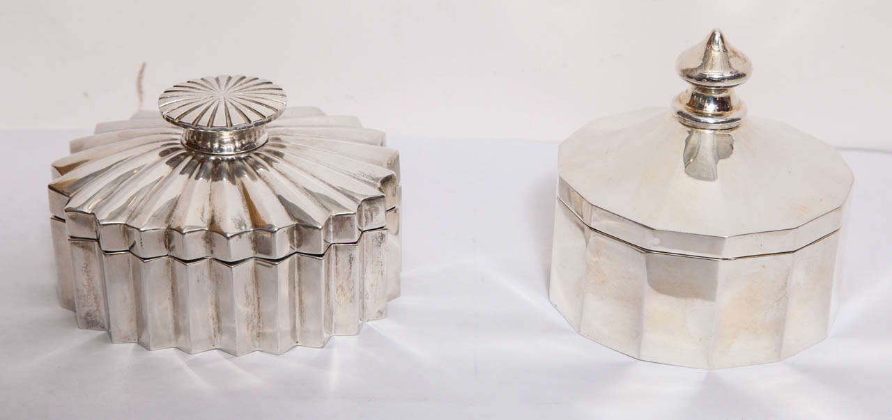 William Seitz Group of Sterling Silver Boxes 2