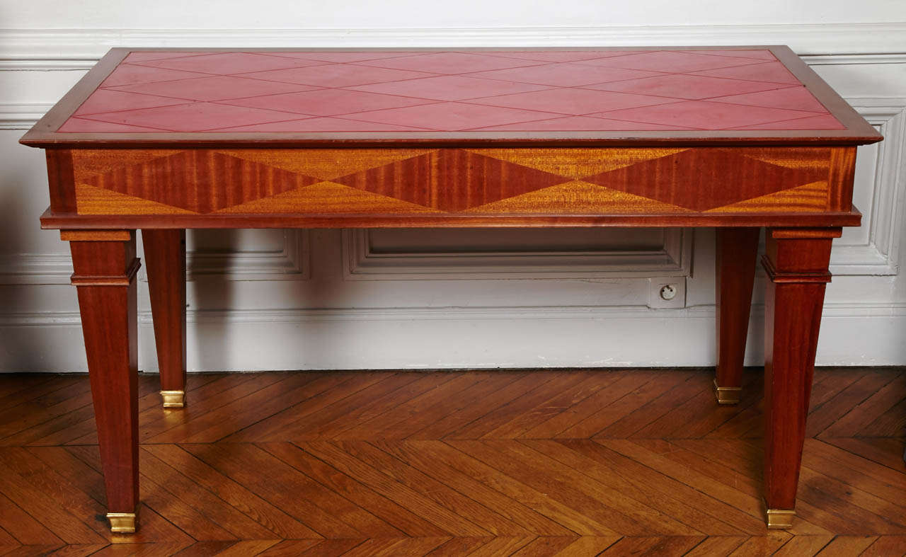 1940's Neoclassical Desk in the Style of André Arbus 2