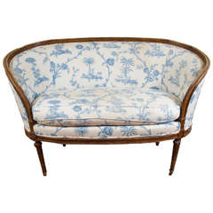 Louis XV-style settee
