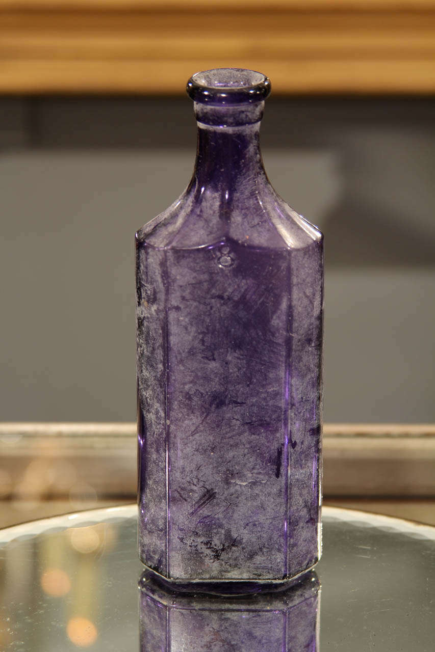 Group of Nine Purple Bottles 3