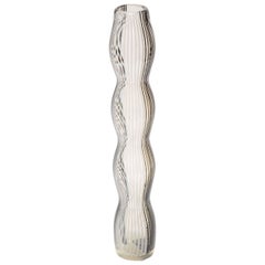 Murano Graphic Dino Martens Style Glass Vase