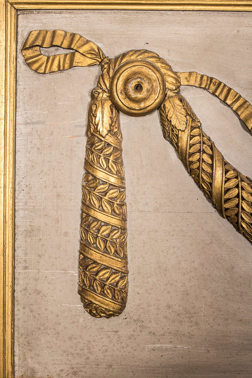 Italienisch:: 18. Jahrhundert Dekorative Tafel (Holz) im Angebot