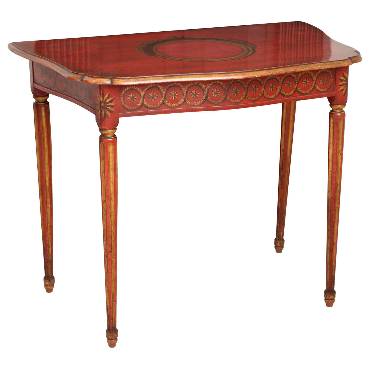 19th Century Italian Painted Console For Sale