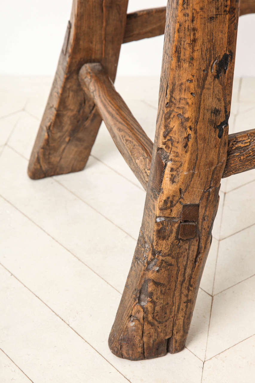 chinese wood stool