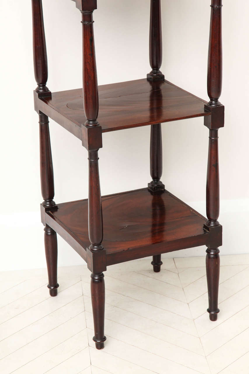 British English Regency Mahogany Etagere, circa 1820 For Sale