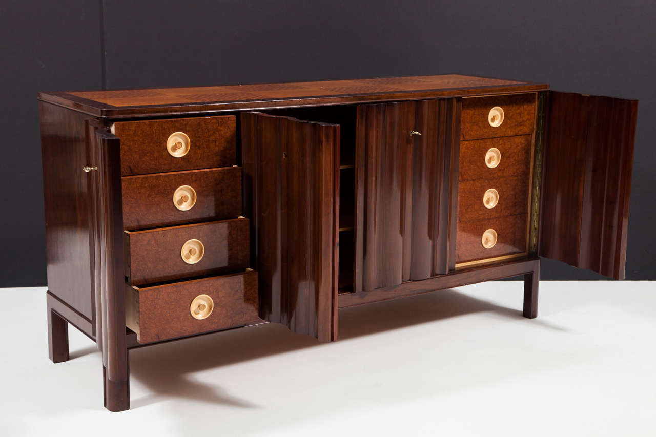 Mid-20th Century Unique Frits Henningsen Sideboard