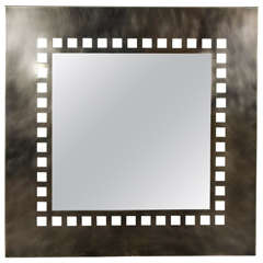 70s mirror Vintage 70
s large Belgium mirror