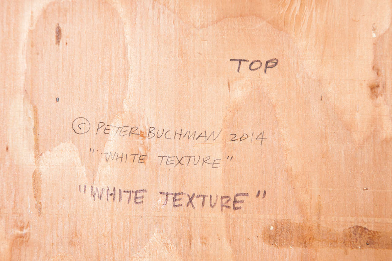 Contemporary Peter Buchman : White Texture