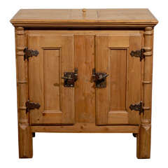 Antique Pine Ice Chest
