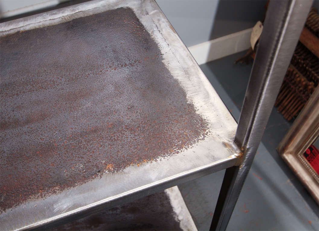 CustomMade Recycled Steel Shelf For Sale at 1stDibs salvaged shelves