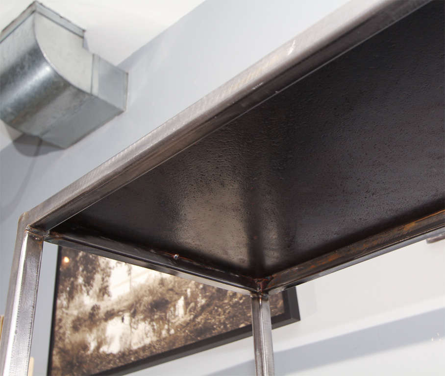 CustomMade Recycled Steel Shelf For Sale at 1stDibs salvaged shelves