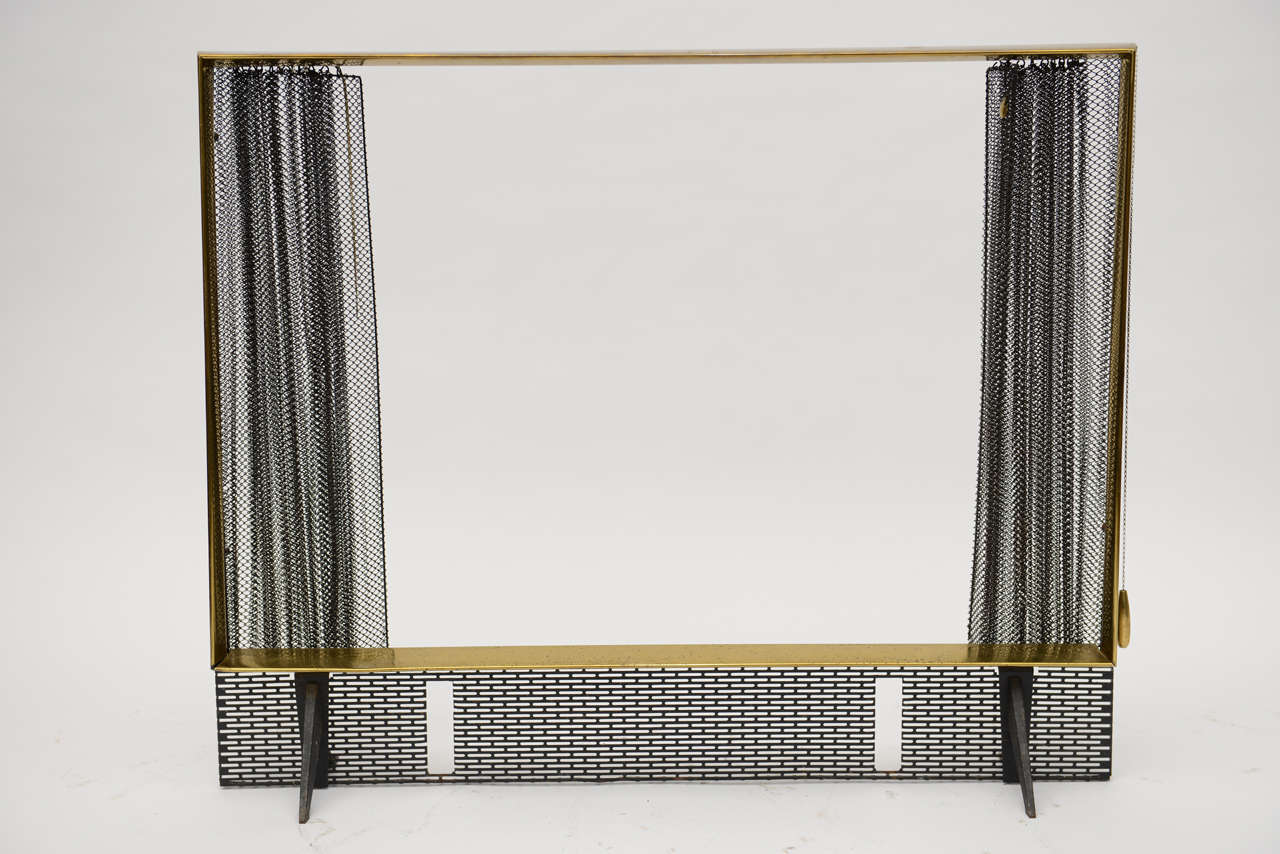 Donald Deskey, komplettes Vintage-Kamin-Set (Art déco) im Angebot
