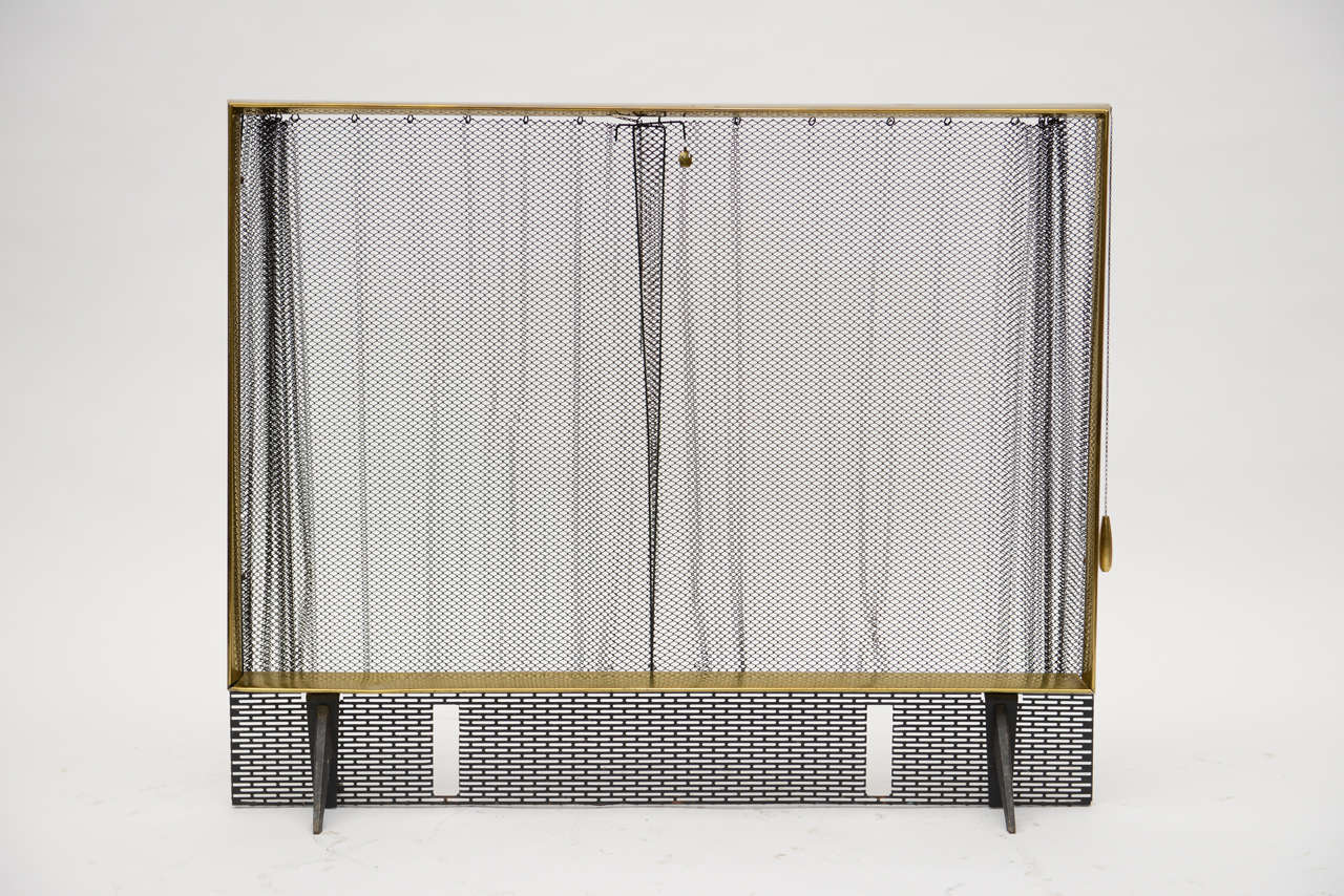 Donald Deskey, komplettes Vintage-Kamin-Set (amerikanisch) im Angebot