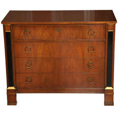 Baker Furniture Empire Style Chest of Drawers