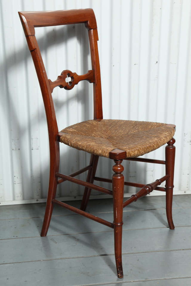 19th Century Gothic-Style Dining Chairs, Set of 4 For Sale