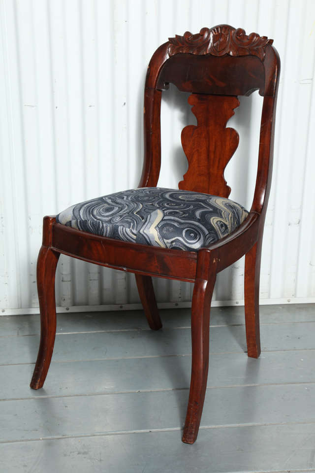 19th Century Victorian Hall Chairs In Excellent Condition For Sale In High Point, NC