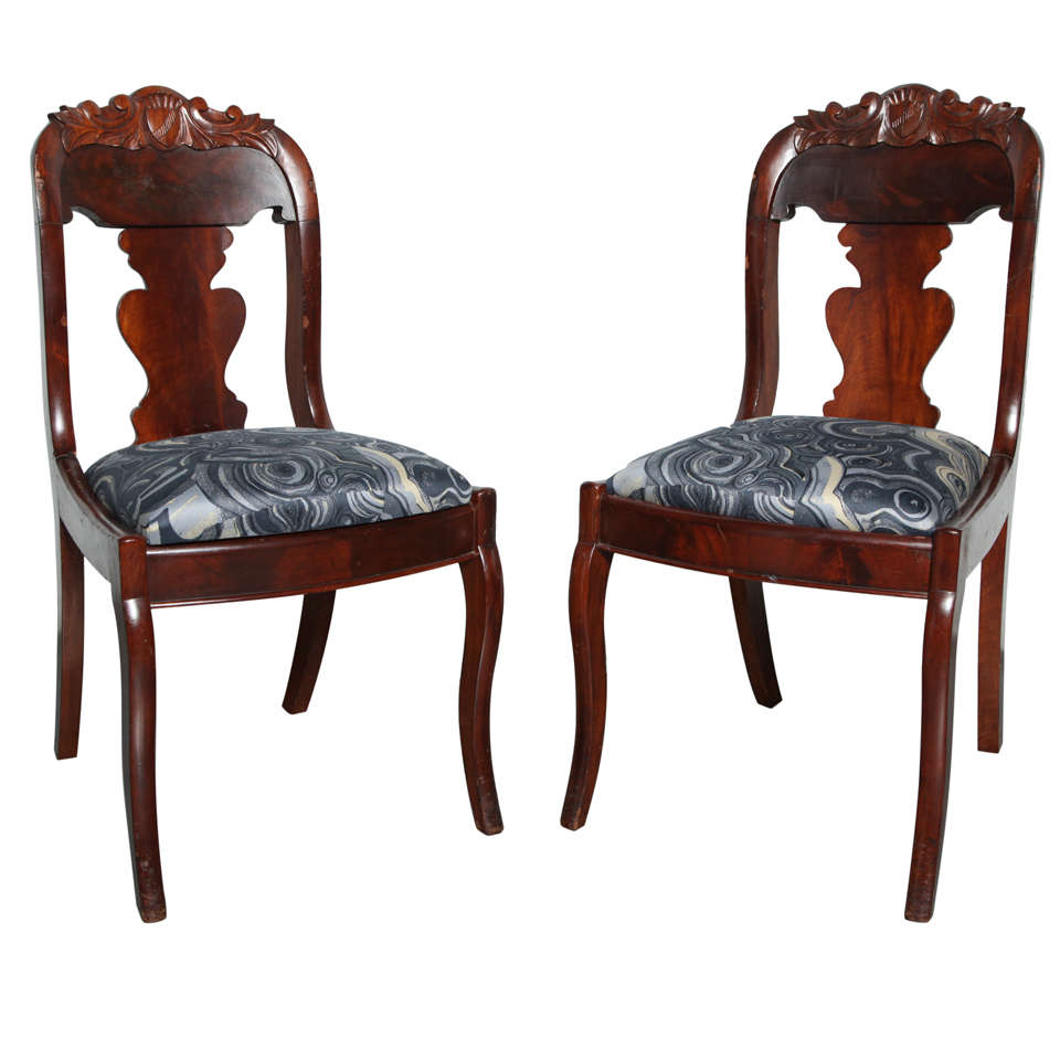 19th Century Victorian Hall Chairs For Sale